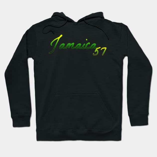 JAMAICA IS 57 years old. Hoodie by KraziiAdventures